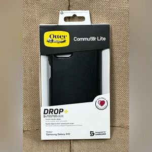 Otterbox Commuter Lite For Samsung Galaxy A12 Black Phone Case